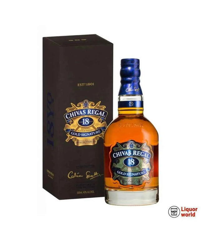 Chivas Regal 18 Year Old Scotch Whisky 500mL