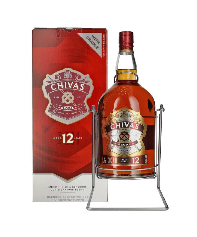 Chivas Regal Scotch Whisky Cradle Pack 4.5L - Liquorworld