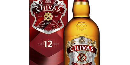 Chivas Regal 12 Year Old Signature Blend Blended Scotch Whisky 1L