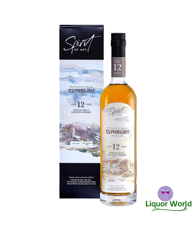 Clynelish 2008 12 Year Old The Distillers Art Cask Strength Single Malt Scotch Whisky 700mL