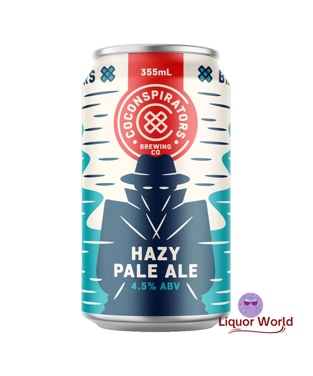 Coconspirators Hazy Pale Ale 355ml (24 Pack) - Liquorworld