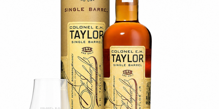 Colonel E. H. Taylor 9 Year Old Single Barrel Select WHA #2 Kentucky Straight Bourbon Whiskey 750mL + Glencairn Whiskey Glass