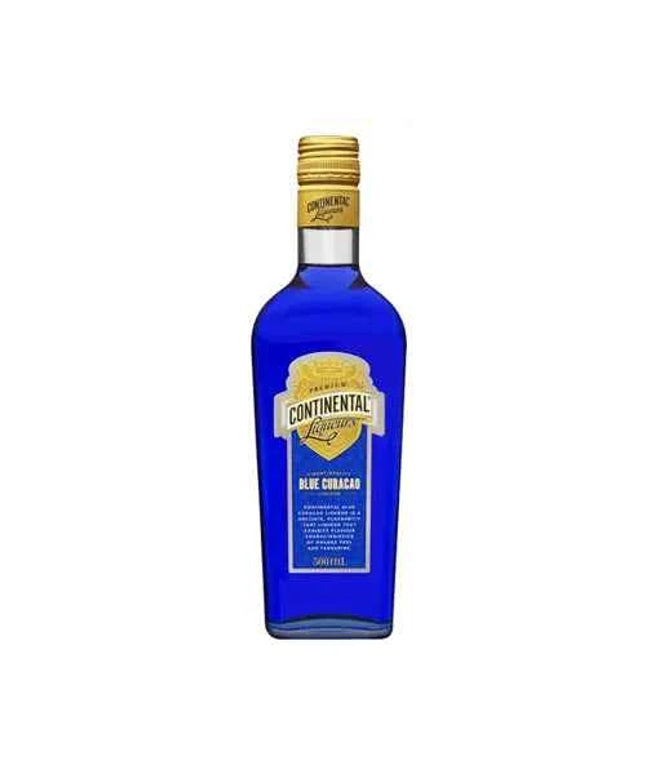Continental Blue Curacao Liqueur 500ml