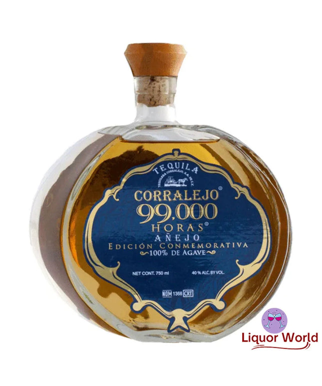 Corralejo 99000 Horas Anejo Tequila 700ml - Liquorworld