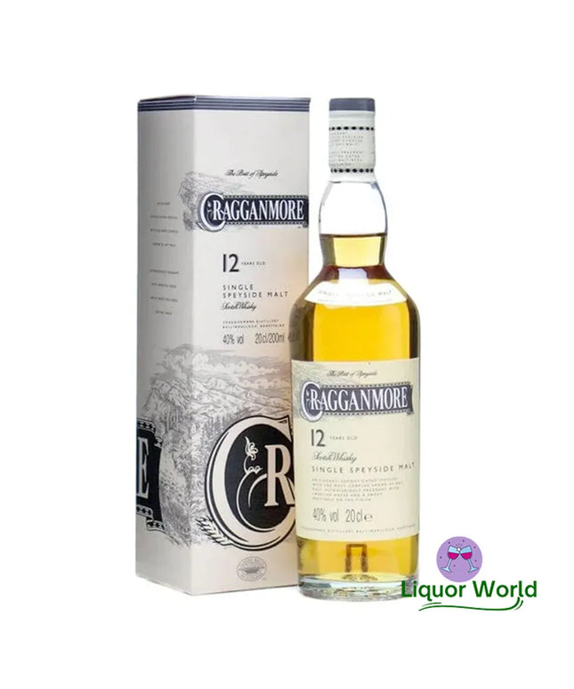 Cragganmore 12 Year Old Speyside Single Malt Scotch Whisky Miniature 200mL - Liquorworld