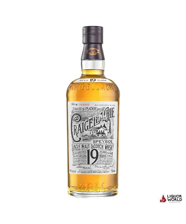 Craigellachie 19 Year Old Single Malt Whisky 700ml - Liquorworld