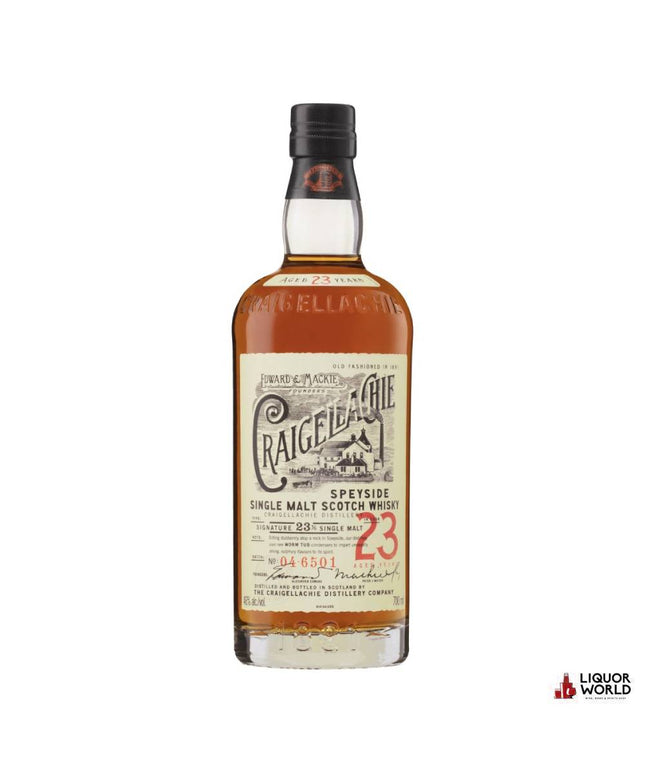 Craigellachie 23 Year Old Single Malt Scotch Whisky 700ml - Liquorworld