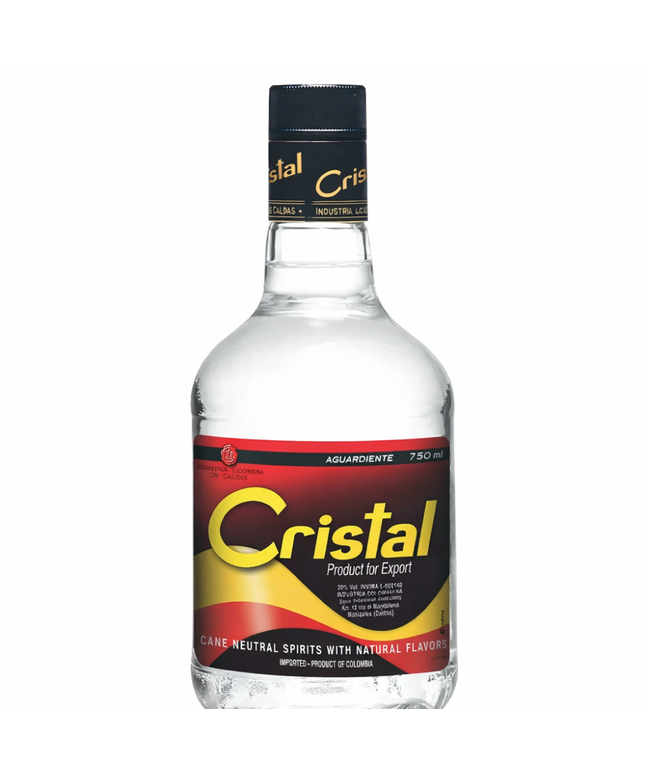 Cristal Traditional Aguardiente Columbian Liqueur 750mL