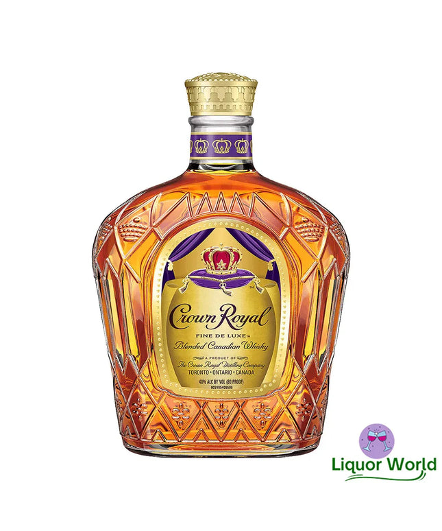 Crown Royal Fine De Luxe Blended Canadian Whisky 750mL
