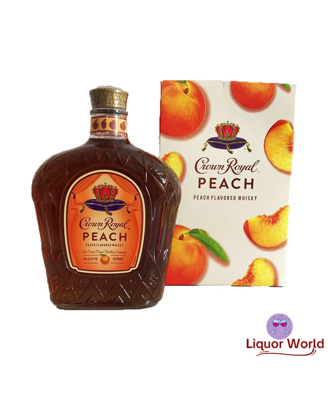 Crown Royal Peach Whisky Liqueur 750ml