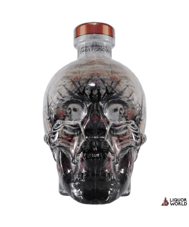 Crystal Head Skull Decanter John Alexander Artist Limited Edition Vodka 700mL