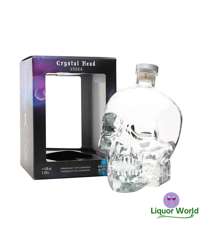 Crystal Head Skull Decanter Magnum Vodka 1.75L