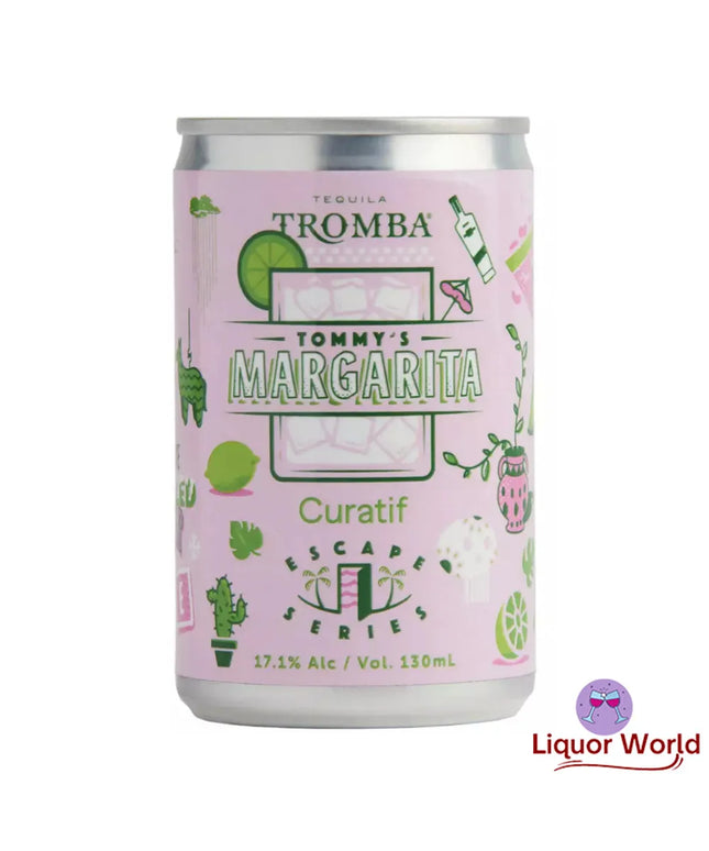 Curatif Escape Series Tequila Tromba Margarita 130ml (24 Pack) - Liquorworld