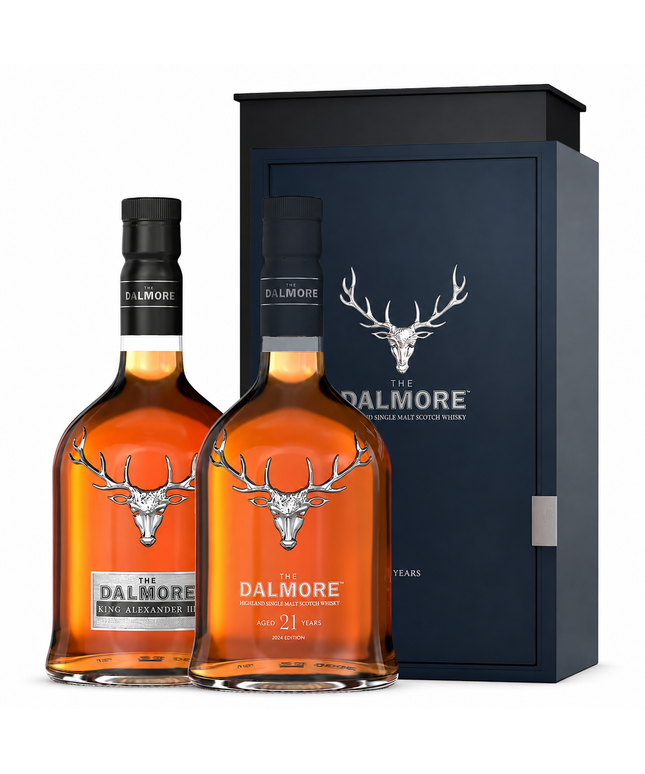 Dalmore 21 Year Old + King Alexander III Single Malt Scotch Whisky 2 x 700mL
