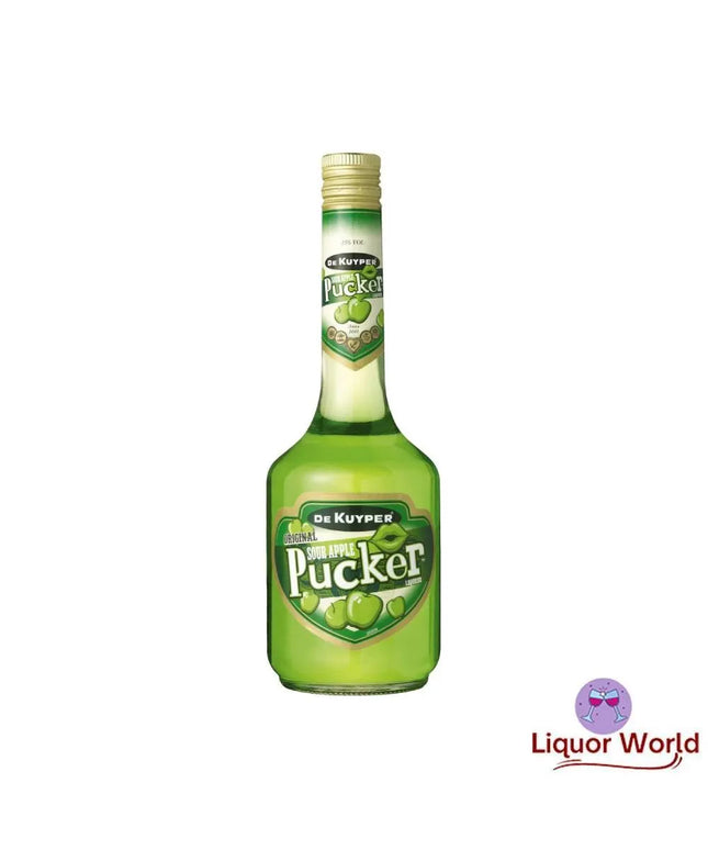 De Kuyper Liqueur Sour Apple Pucker 700ml - Liquorworld