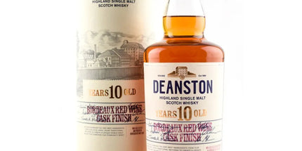 Deanston 10 Year Old Bordeaux Red Wine Cask Finish Single Malt Scotch Whisky 700mL - Liquorworld