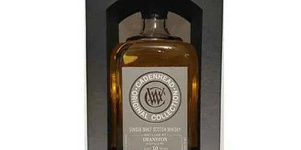 Deanston 10 Year Old Bourbon Madeira Casks Cadenhead Single Malt Scotch Whisky 700ml