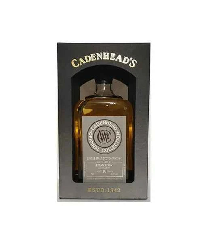 Deanston 10 Year Old Bourbon Madeira Casks Cadenhead Single Malt Scotch Whisky 700ml