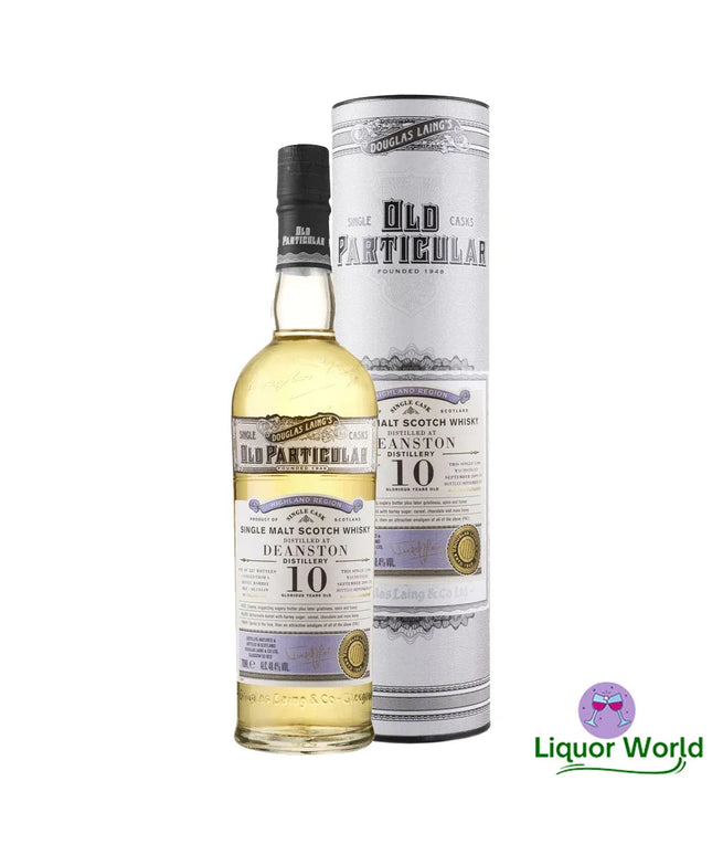 Deanston 10 Year Old Single Cask 2009 Old Particular Single Malt Scotch Whisky 700mL - Liquorworld