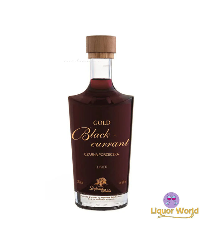 Debowa Gold Blackcurrant Polish Liqueur 700ml - Liquorworld