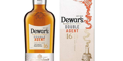 Dewar's 16 Year Old Double Agent Blended Scotch Whisky 1L