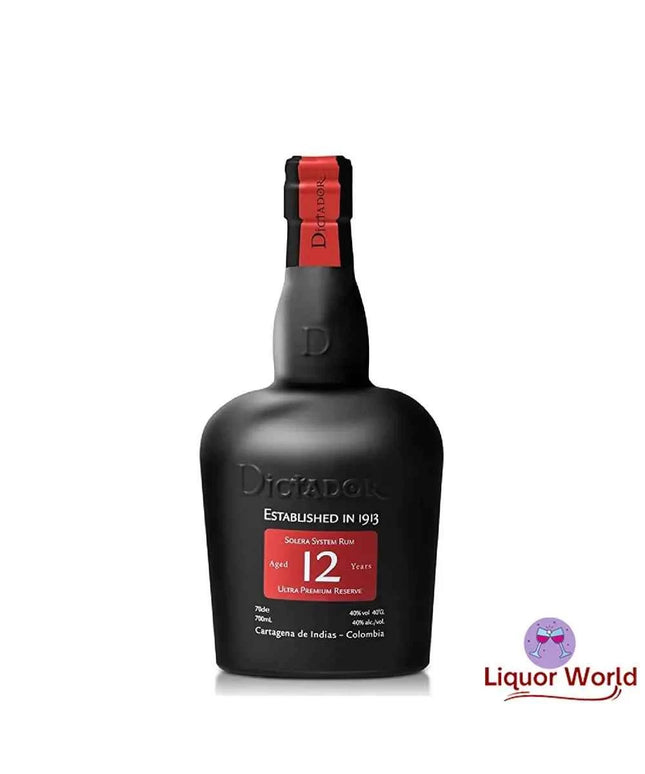 Dictador 12 Year Old Rum 700ml