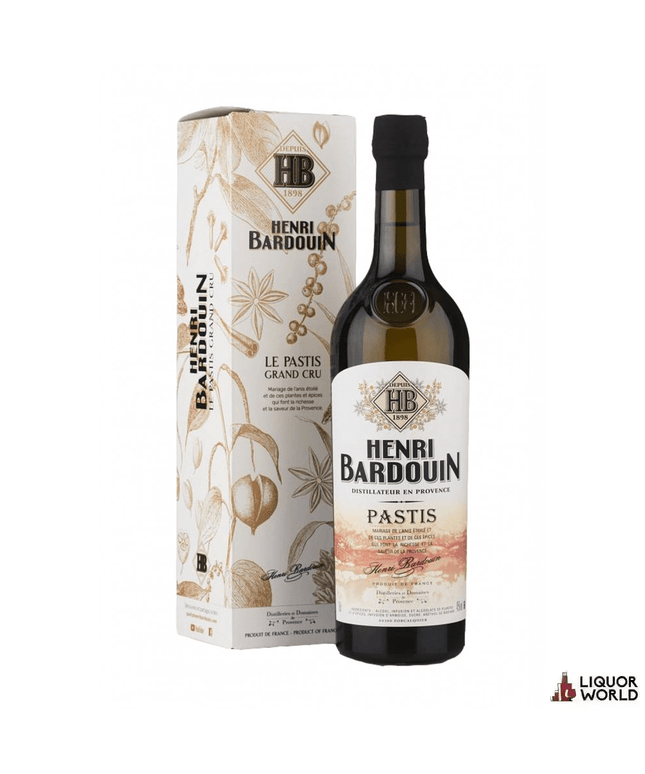 Distilleries De Provence Henri Bardouin Pastis With Gift Box 700ml - Liquorworld