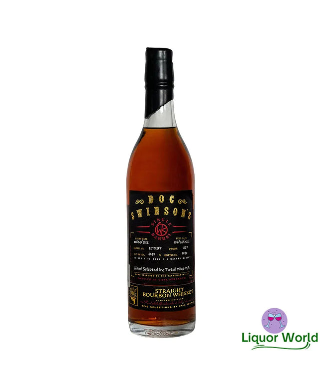 Doc Swinson's 5 Year Old Single Barrel Cask Strength Straight Bourbon Whiskey 750mL - Liquorworld