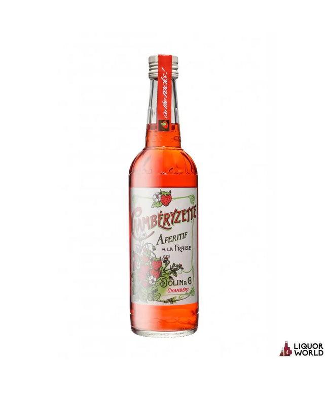 Dolin Strawberry & Dry Vermouth Chamberyzette 750ml - Liquorworld