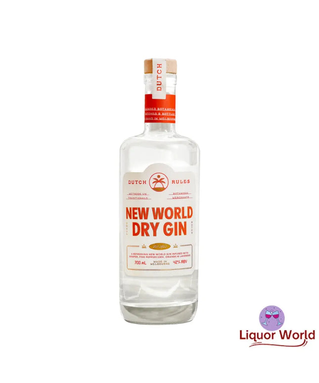 Dutch Rules New World Dry Gin 700ml - Liquorworld