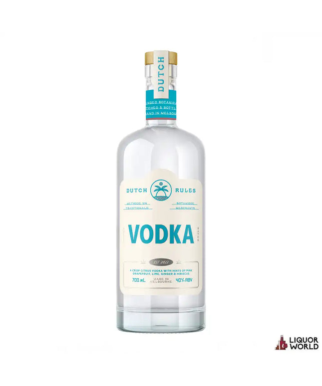Dutch Rules Vodka 700ml - Liquorworld
