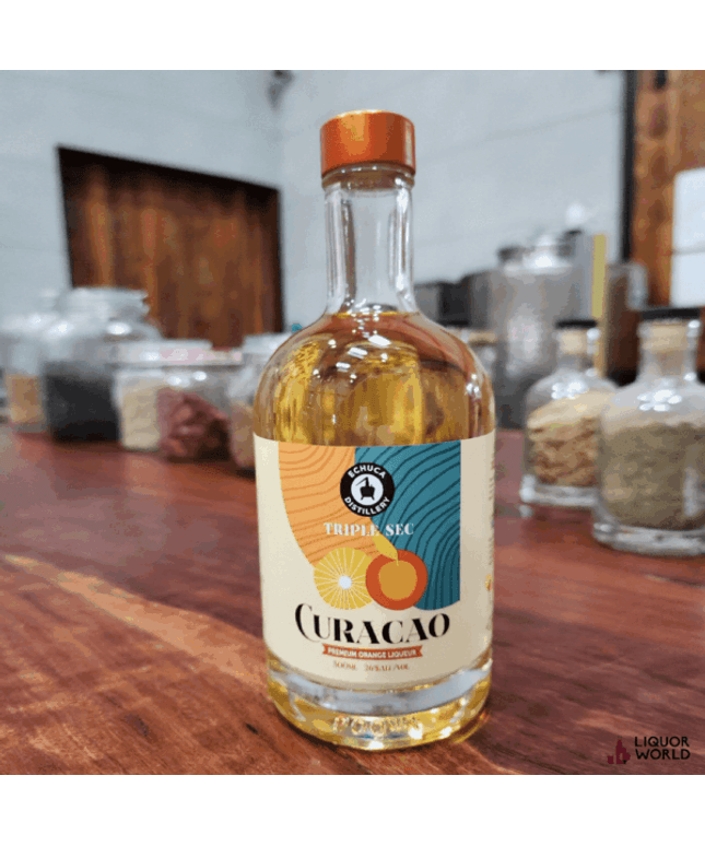 Echuca Distillery Curaçao / Triple Sec Premium Orange Liqueur 26% ABV 500ml – 2 Bottle Pack - Liquorworld