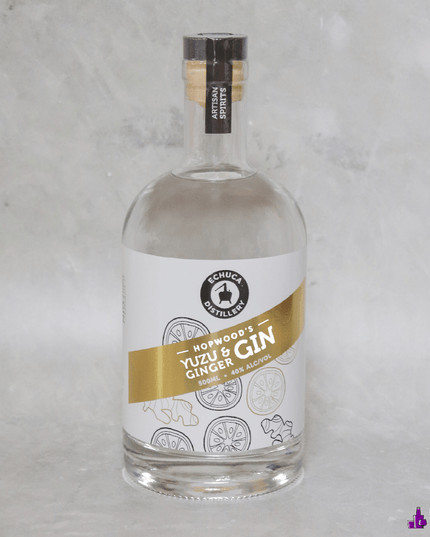 Echuca Distillery Hopwoods Yuzu & Ginger Gin 40% ABV 500ml – 2 Bottle Pack