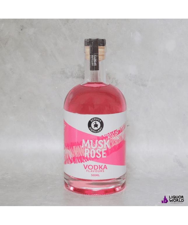 Echuca Distillery Musk Rose Flavoured Vodka 40% ABV 500ml – 2 Bottle Pack