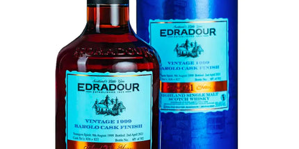Edradour 21 Year Old 1999 Barolo Cask Finish Cask Strength Single Malt Scotch Whisky 700mL - Liquorworld