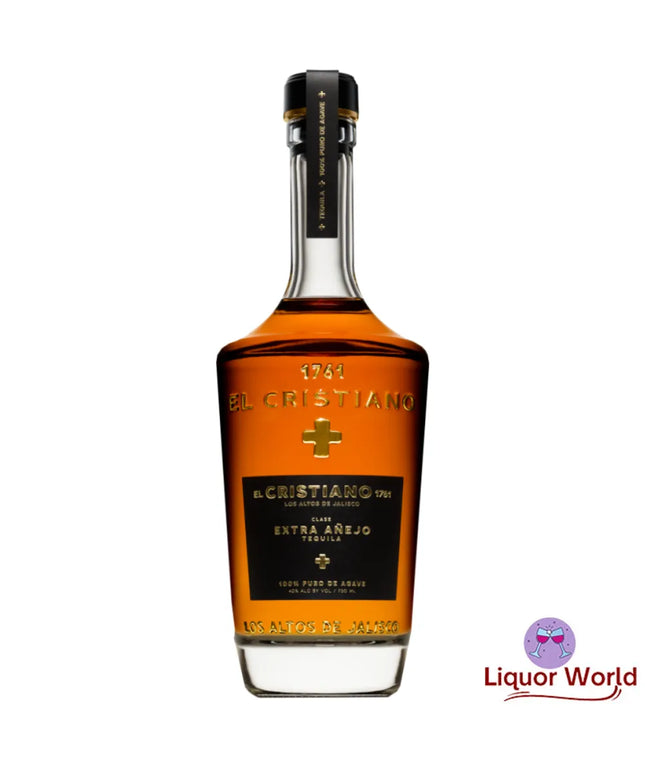 El Cristiano Extra Anejo Black 750ml - Liquorworld