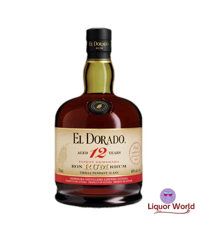 El Dorado 12 Year Old Rum 700ml