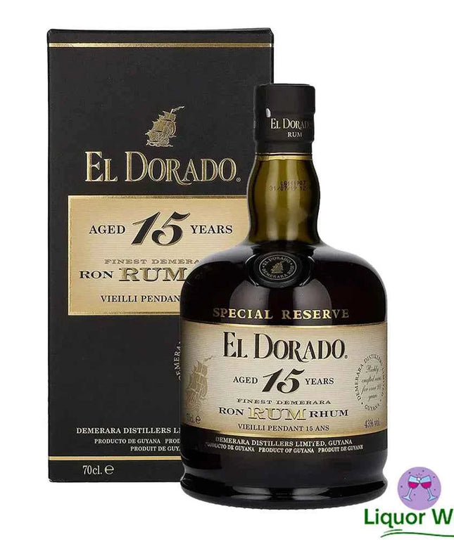 El Dorado 15 Year Old Rum 700ml