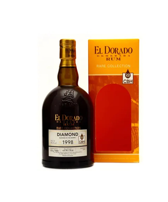 El Dorado 20 Year Old Rare Collection Diamond 1998 CBH Guyanan Rum 700mL - Liquorworld