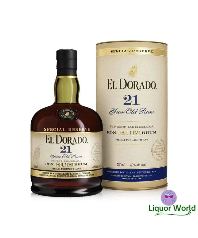 El Dorado 21 Year Old Special Reserve Guyanan Rum 700mL