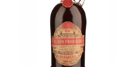 El Ron Prohibido 12 Years Habanero Rum 700ml - Liquorworld