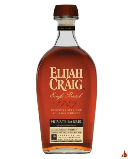 Elijah Craig The Bartenders Choice Kentucky Bourbon 700ml