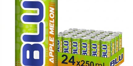 Blu Energy Drink Apple Melon 250ml (24 Pack)