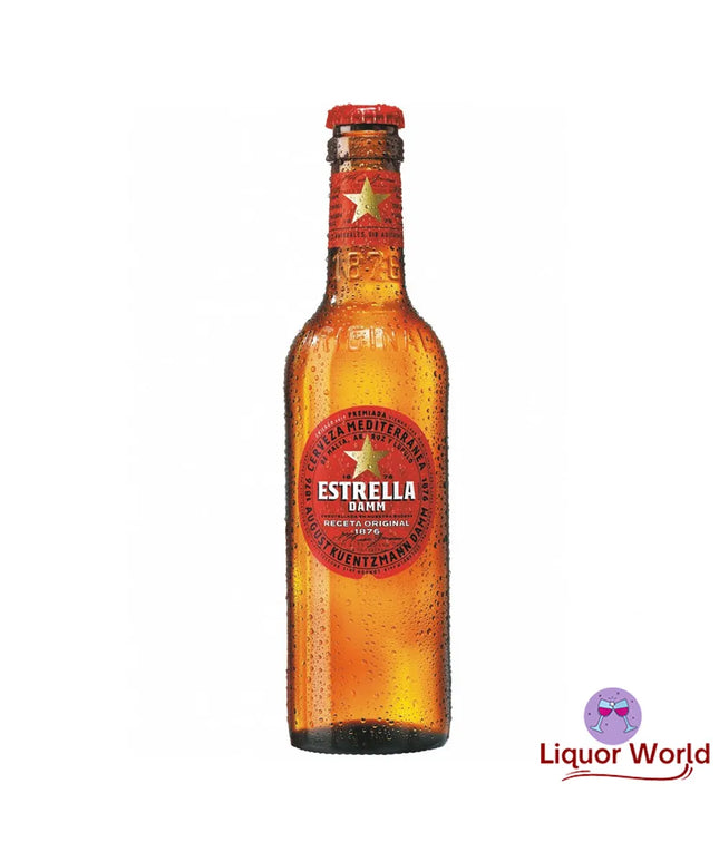 Estrella Damm 330ml (24 Pack) - Liquorworld