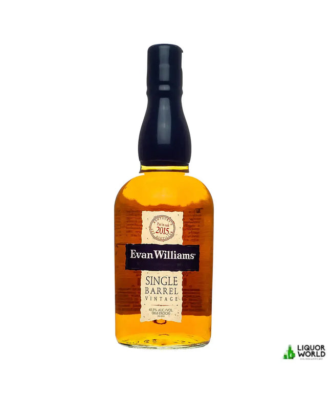 Evan Williams Single Barrel 2015 Vintage Kentucky Straight Bourbon Whiskey 700mL - Liquorworld