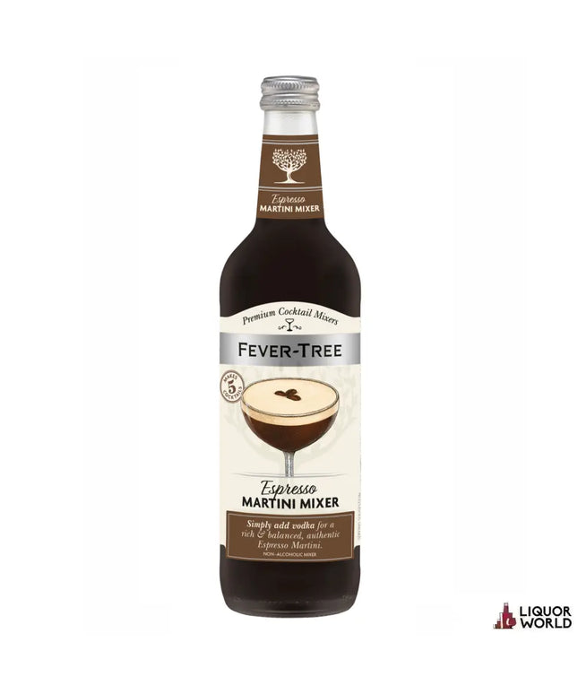 Fever Tree Espresso Martini Mix 500ml - Pack of 8 Bottles - Liquorworld