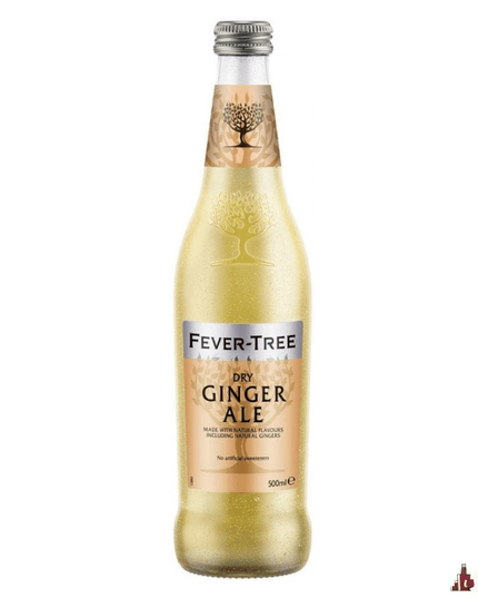 Fever Tree Ginger Ale Bottle 500ml (8 Pack) - Liquorworld