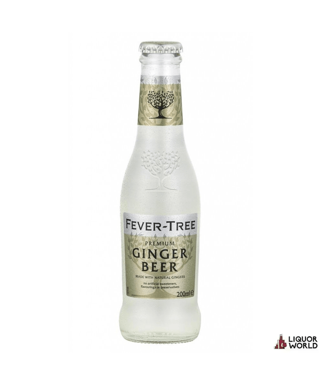 Fever Tree Ginger Beer Bottle 200ml (24 Pack) - Liquorworld