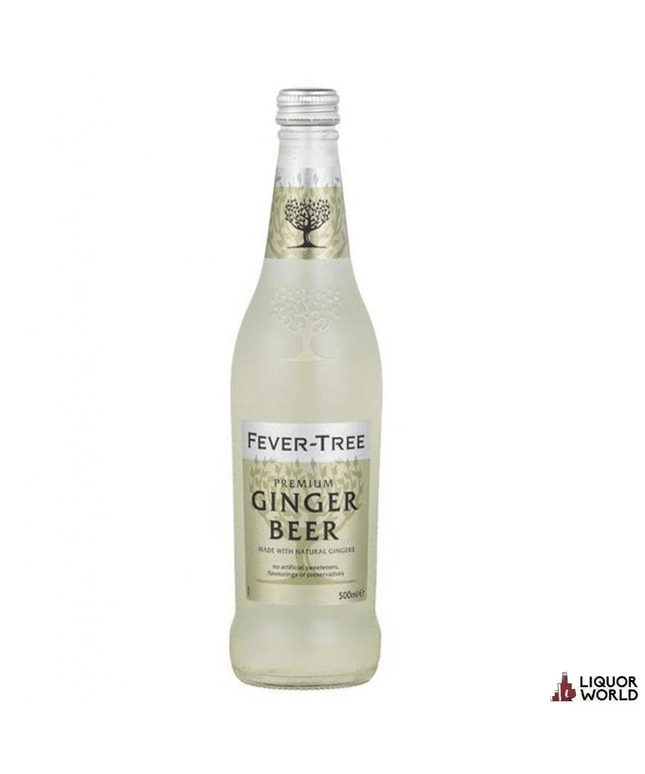 Fever Tree Ginger Beer Bottle 500ml (8 Pack) - Liquorworld