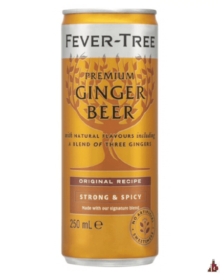 Fever Tree Ginger Beer Cans 250ml (24 pack) - Liquorworld